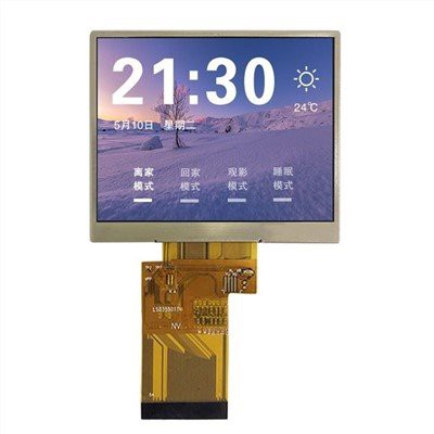 3,5palcový TFT páskový displej